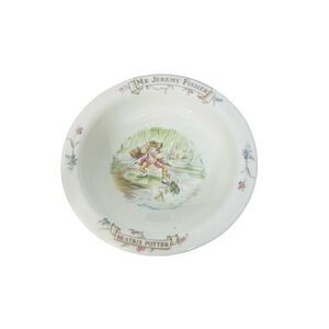 Royal Albert China Beatrix Potter Mr. Jeremy Fisher Collectible Bowl